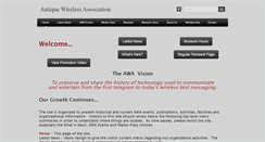 Desktop Screenshot of antiquewireless.org